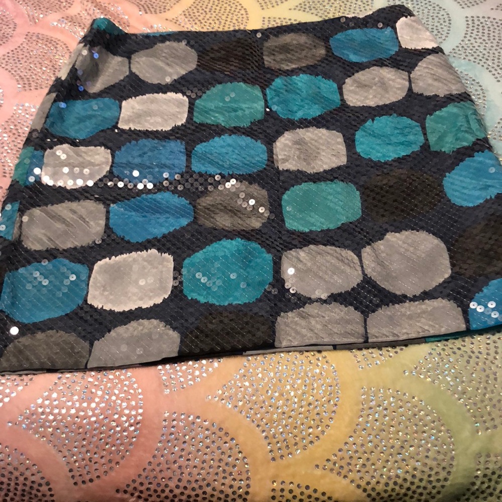 Ann Taylor Sequin Skirt